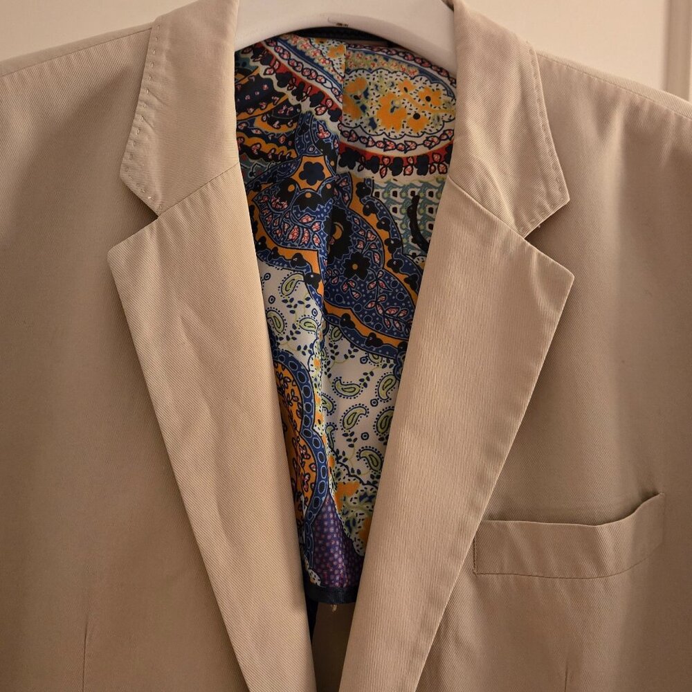 Robert Graham Julian-Woven Sportcoat Size 44 EUC Sport Jacket - Picture 3 of 13